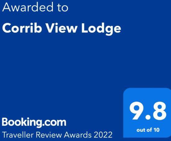 Corrib View Lodge Glencorrib  Exteriör bild